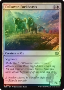 Dalkovan Packbeasts
