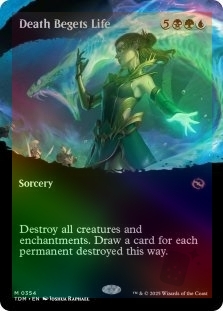 Death Begets Life (Borderless)