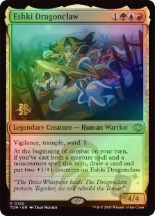 Eshki Dragonclaw (Tarkir: Dragonstorm Prerelease)