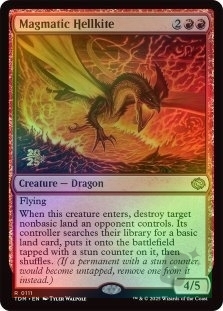 Magmatic Hellkite (Tarkir: Dragonstorm Prerelease)