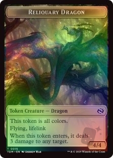 Reliquary Dragon Token (015) // Dragon Token (011)