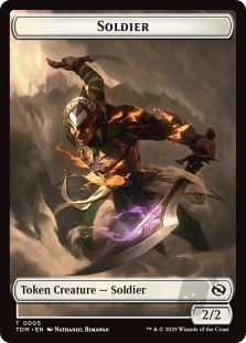 Solider Token (004) // Solidier Token (005)