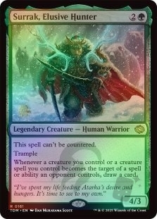 Surrak, Elusive Hunter (Tarkir: Dragonstorm Prerelease)