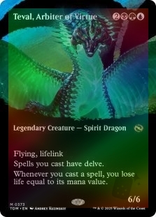 Teval, Arbiter of Virtue (Borderless)