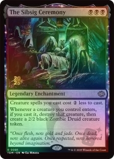 The Sibsig Ceremony (Tarkir: Dragonstorm Prerelease)