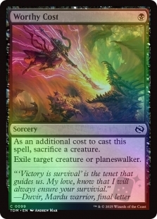 Worthy Cost