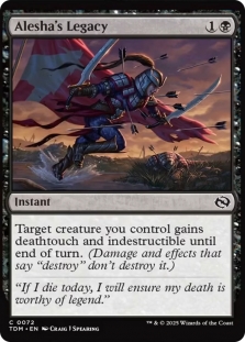 Alesha's Legacy
