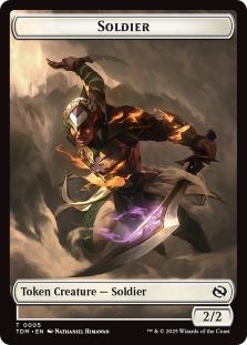 Solider Token (004) // Solidier Token (005)