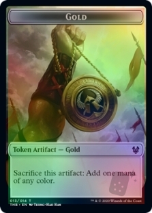 Gold Token (13/14) // Satyr Token (9/14)