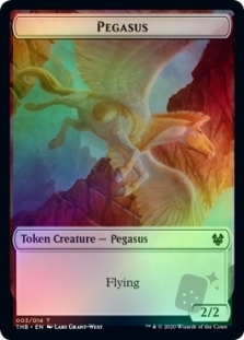 Pegasus Token (3/14) // Human Soldier Token (2/14)