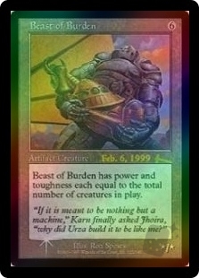 Beast of Burden (Urza's Legacy Prerelease)