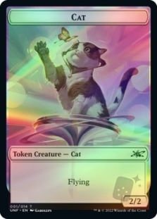Cat Token (1/14) // Storm Crow Token (5/14)