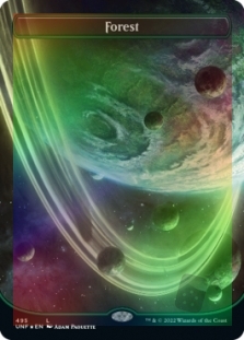 Forest (495) (Full Art) (Galaxy Foil)
