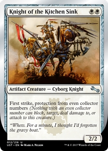 Knight of the Kitchen Sink (B 'Gravy Boat')