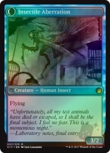 Delver of Secrets // Insectile Aberration