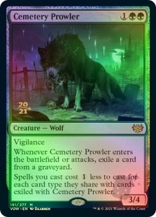 Cemetery Prowler (Innistrad: Crimson Vow Prerelease)