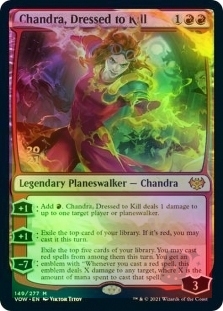 Chandra, Dressed to Kill (Innistrad: Crimson Vow Prerelease)
