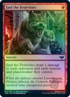 End the Festivities