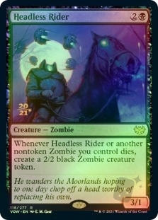 Headless Rider (Innistrad: Crimson Vow Prerelease)