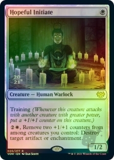 Hopeful Initiate (Innistrad: Crimson Vow Prerelease)