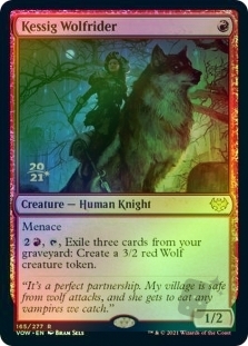 Kessig Wolfrider (Innistrad: Crimson Vow Prerelease)