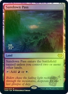 Sundown Pass (Innistrad: Crimson Vow Prerelease)