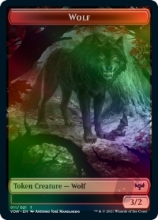 Wolf Token (11/21) // Human Token (10/21)
