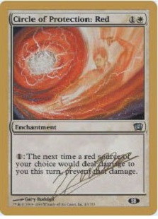 Circle of Protection: Red (8th Edition) (Sideboard)
