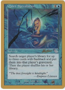 Quiet Speculation