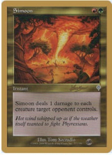Simoon (Random Signature) (Sideboard)