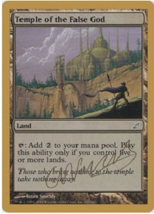 Temple of the False God
