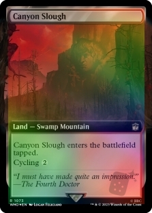 Canyon Slough (Extended Art)(Surge Foil)