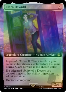 Clara Oswald (Extended Art)(Surge Foil)