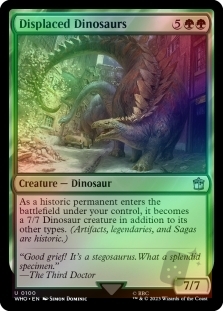 Displaced Dinosaurs