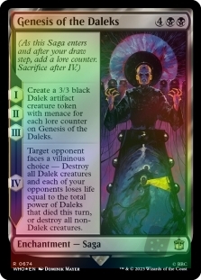 Genesis of the Daleks (Surge Foil)