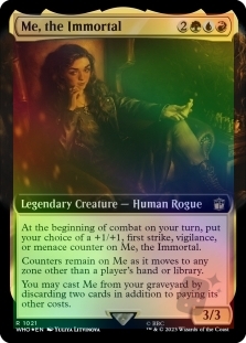 Me, the Immortal (Extended Art)(Surge Foil)