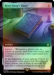 River Song's Diary (Extended Art)(Surge Foil)