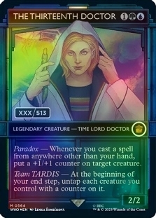 The Thirteenth Doctor (Serial Numbered)