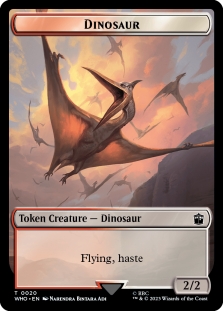 Dinosaur Token (0020) // Copy Token (0001)