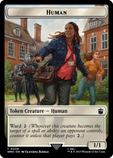 Human Token (0006) // Fish Token (0010)