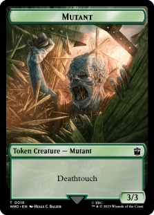 Mutant Token (0018) // Alien Insect Token (0019)