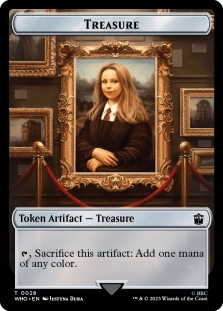 Treasure Token (0028) // Warrior Token (0009)