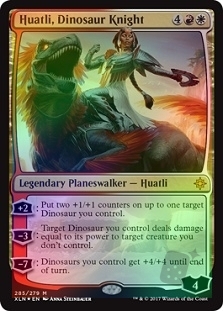 Huatli, Dinosaur Knight (Planeswalker Deck)