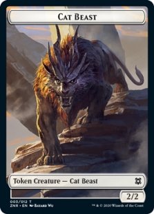 Cat Beast Token (3/12)