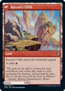 Kazuul's Fury // Kazuul's Cliffs